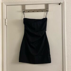 Tailored Mini Tube Dress | Little Black Dress | XS-S